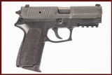 SIG SAUER P2022 40 S&W USED GUN INV 243430 - 1 of 8