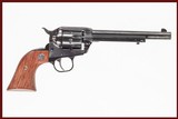 RUGER NEW MODEL SINGLE-SIX 22 LR USED GUN INV 244631 - 1 of 8