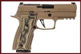 SIG SAUER P320 SCORPION 9 MM USED GUN LOG 246362 - 1 of 10