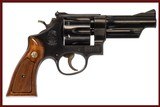 SMITH & WESSON 28-2 357 MAG USED GUN LOG 246788 - 1 of 8