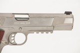 COLT GOVERNMENT MODEL 1911 RAIL GUN 45 ACP USED GUN INV 238947 - 4 of 8