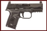 FN USA 509 TACTICAL 9 MM USED GUN LOG 245140 - 1 of 8