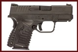 SPRINGFIELD ARMORY XDS-40 40 S&W USED GUN LOG 243755 - 1 of 6