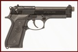 BERETTA M9 9 MM USED GUN INV 245139 - 1 of 8