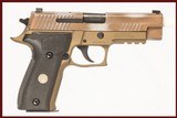 SIG P226 LEGION 9MM USED GUN INV 248163