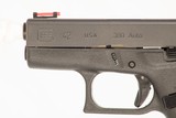 GLOCK 42 380 ACP USED GUN INV 247057 - 6 of 8