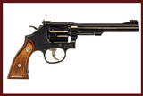 SMITH & WESSON 17-9 22 LR - 1 of 8