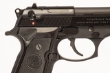 BERETTA 92FS 9 MM USED GUN LOG 246521 - 3 of 8