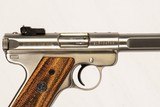 RUGER MARK II TARGET 22 LR USED GUN LOG 248248 - 3 of 8