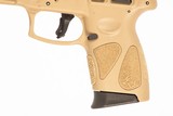 TAURUS G2C 9 MM TAN FRAME USED GUN LOG 248364 - 7 of 8