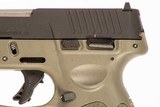 TAURUS G3C 9 MM GREEN FRAME USED GUN LOG 248363 - 6 of 8