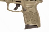 TAURUS G3C 9 MM GREEN FRAME USED GUN LOG 248363 - 7 of 8
