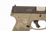 TAURUS G3C 9 MM GREEN FRAME USED GUN LOG 248363 - 3 of 8