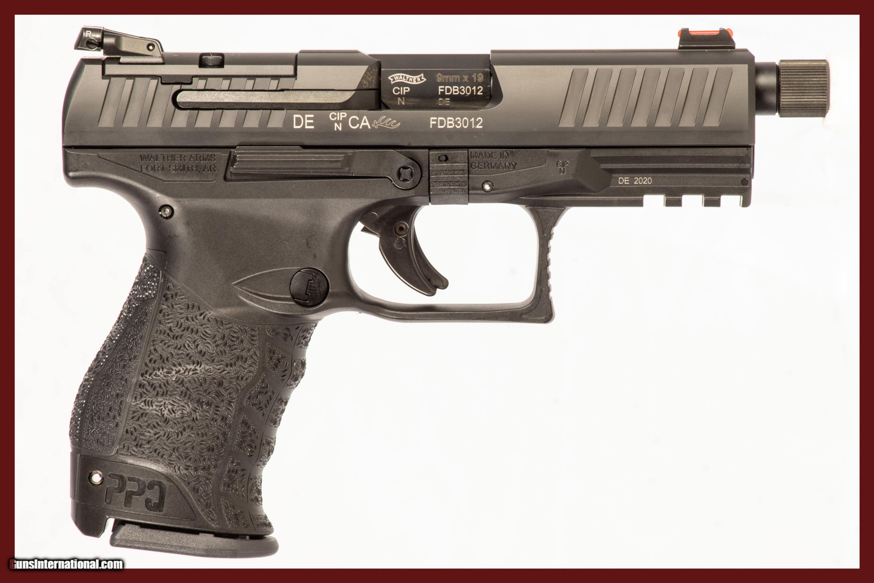 WALTHER PPQ M2 TAC 9 MM USED GUN LOG 248479