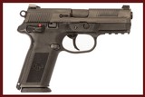 FN FNX-9 9 MM USED GUN LOG 248471 - 1 of 8