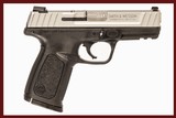 SMITH & WESSON SD9VE 9 MM USED GUN LOG 248739 - 1 of 8