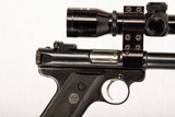 RUGER MARK II TARGET 22 LR DURYS # 248882 - 3 of 8