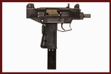 IMI UZI 9MM USED GUN LOG 249046 - 1 of 8