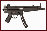 H&K MP5 22 LR USED GUN LOG 249047 - 1 of 8
