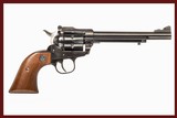 RUGER SINGLE SIX 22 LR DURYS # 249402 - 1 of 8