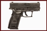 SPRINGFIELD ARMORY XD-40 40 S&W DURYS # 249524 - 1 of 8
