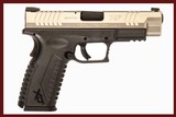 SPINGFIELD ARMORY XDM-45 45 ACP DURYS # 249532 - 1 of 8