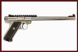 RUGER MARK II TARGET 22 LR DURYS # 249565 - 1 of 4