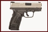 SPRINGFIELD ARMORY XD-40 MOD 2 40 S&W DURYS # 250162 - 1 of 8