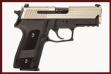SIG SAUER P229 9MM DURYS # 250043 - 1 of 8