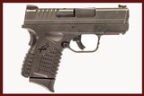 SPRINGFIELD XDS-45 45ACP DURYS # 250545 - 1 of 8