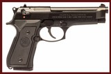 BERETTA 92FS 9MM DURYS # 251029 - 1 of 8