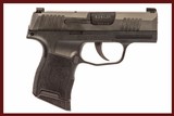 SIG SAUER P365 9MM DURYS # 251132 - 1 of 8