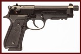BERETTA 92A1 9MM DURYS # 251345 - 1 of 8