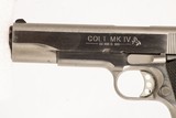 COLT M1911 MKIV 45 ACP DURYS # 251827 - 5 of 8