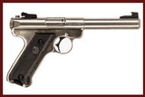 RUGER MKII TARGET 22 LR DURYS # 251836 - 1 of 4