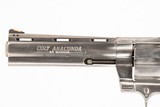 COLT ANACONDA 44 MAG (MFG 1995) - 6 of 8