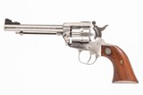 RUGER NEW MODEL SINGLE-SIX STAINLESS 22 LR/22 MAG DURYS # 253811 - 8 of 8