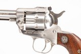 RUGER NEW MODEL SINGLE-SIX STAINLESS 22 LR/22 MAG DURYS # 253811 - 5 of 8