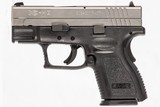 SPRINGFIELD XD-40 SUB-COMPACT - 2 of 8