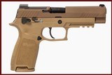 SIG SAUER M17 9MM - 1 of 8