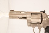 COLT PYTHON (1981) BRUSHED NICKEL 357 MAG - 6 of 8