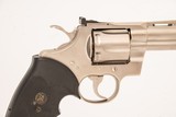 COLT PYTHON (1981) BRUSHED NICKEL 357 MAG - 2 of 8