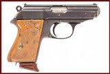3RD REICH WALTHER PPK 32 ACP/7.65 MM MFG 1941 - 1 of 4