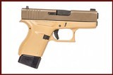 GLOCK 43 FDE 9 MM - 1 of 8