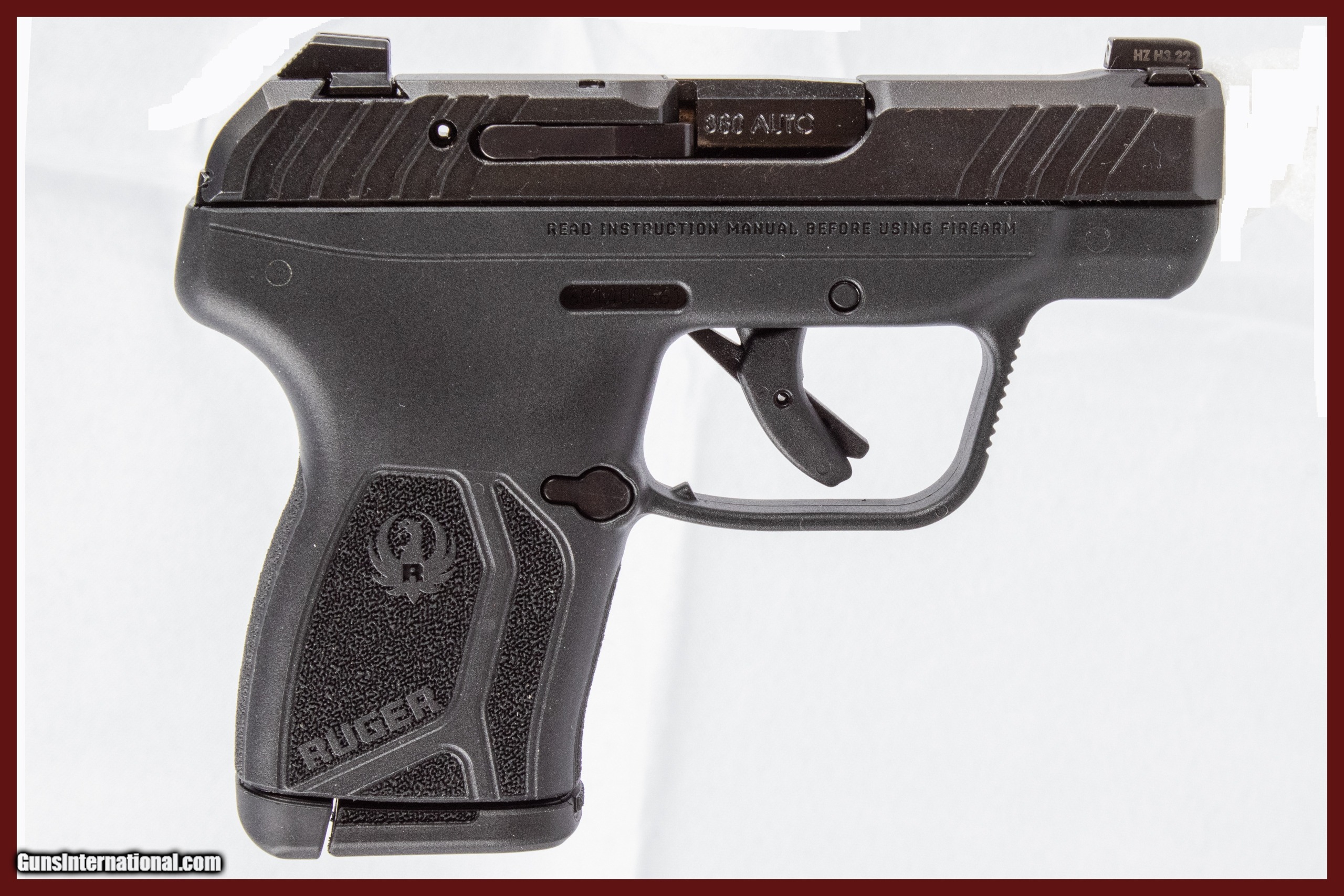 RUGER LCP MAX 380 ACP