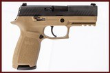 SIG SAUER P320 COPPERHEAD 9MM - 1 of 8