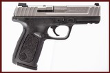 SMITH & WESSON SD9 VE 9MM - 1 of 8