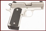 KIMBER MICRO 9 9 MM - 1 of 2