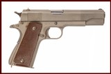 1942 COLT M1911A1 45 ACP US PROPERTY MARKED - 1 of 8
