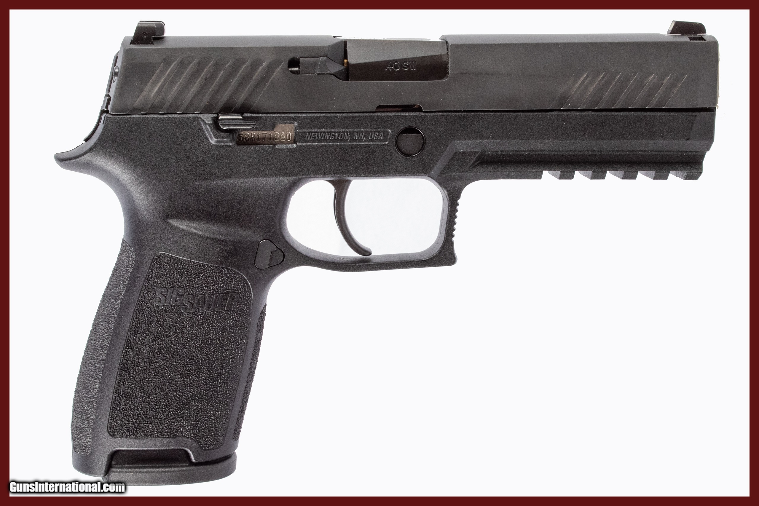 SIG SAUER P320 40 S&W